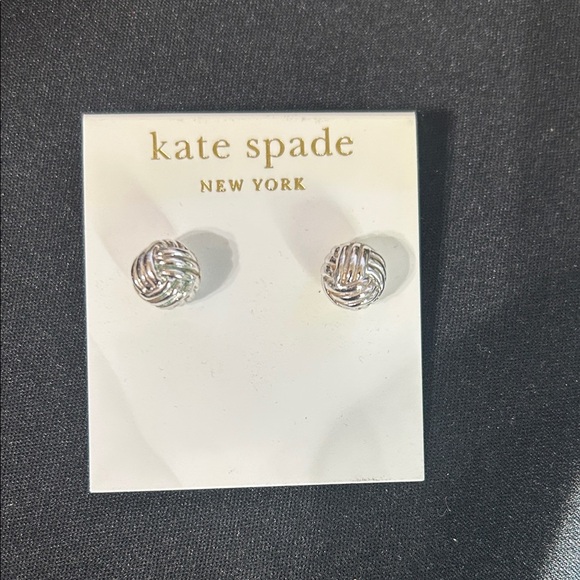 kate spade Jewelry - kate spade Silver Knot Earrings